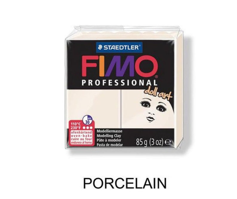 FIMO Professional Porcelain Polymer Clay For Figurative Art image 1