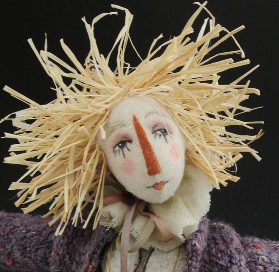 Cloth Art Doll Pattern//Class Tutorial /"October Morn/" By Cindee Moyer