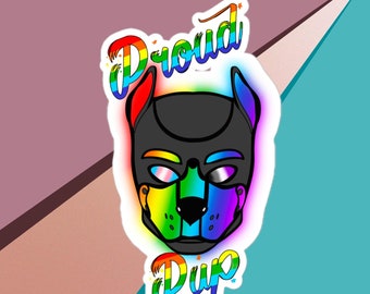 Proud Pup stickers