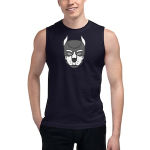 Blanc pup Muscle Shirt