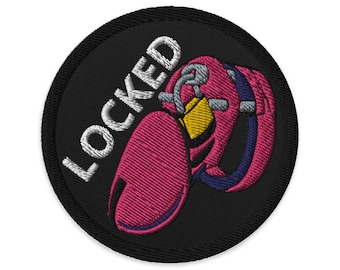 LOCKED Embroidered patches