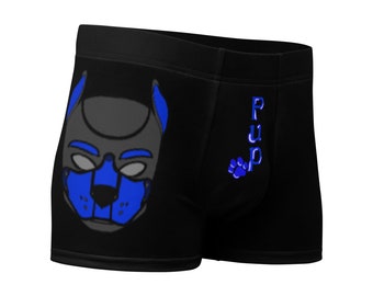 Blue Pup Hood Boxer Briefs