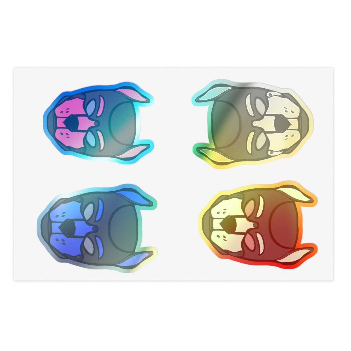 Pup Hood Sticker Sheets - Etsy