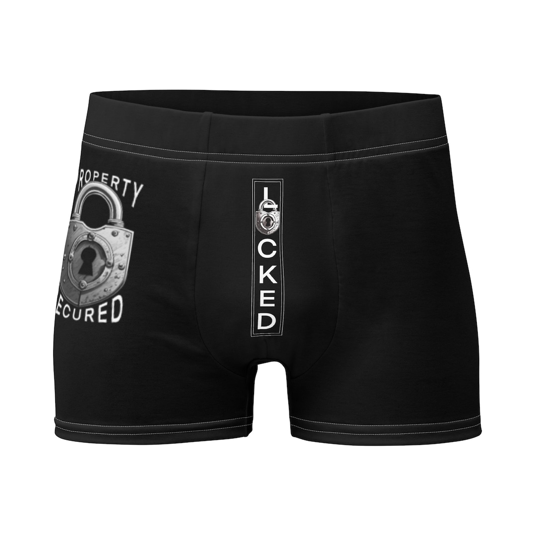 Locked!! Chastity Undies Boxer Briefs - Etsy
