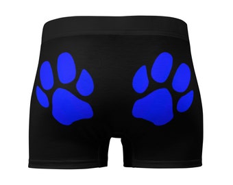 Blue Paws Boxer Briefs
