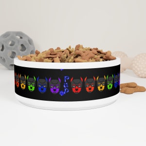 Pup Hood Pride Pet Bowl