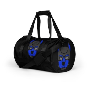 Blue Pup gym bag
