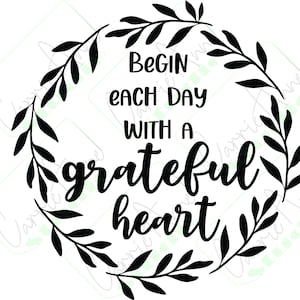 Grateful Heart SVG
