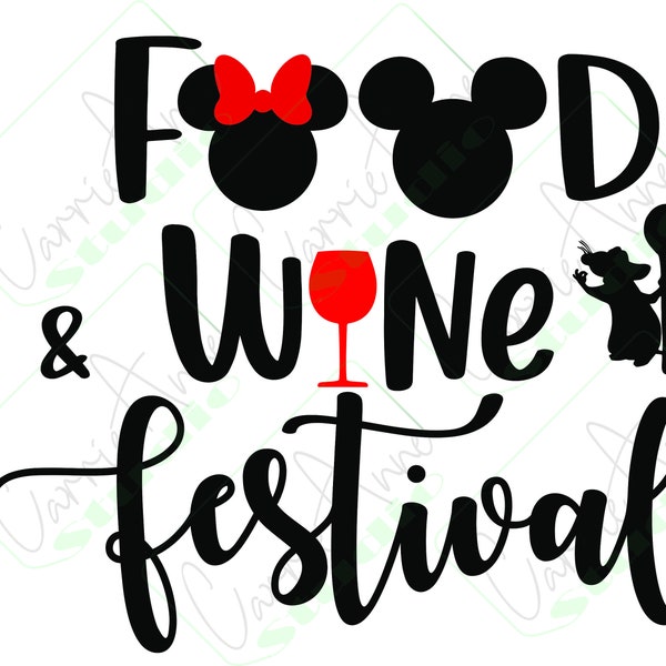 Food and Wine SVG