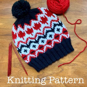 Ahornblatt Fair Isle Strickmuster Ahornblatt Fair Isle Strickmuster - Instant Download
