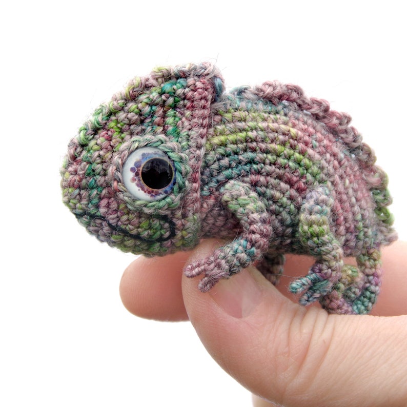 Baby Chameleon pattern Amigurumi Crochet Pattern crochet Etsy