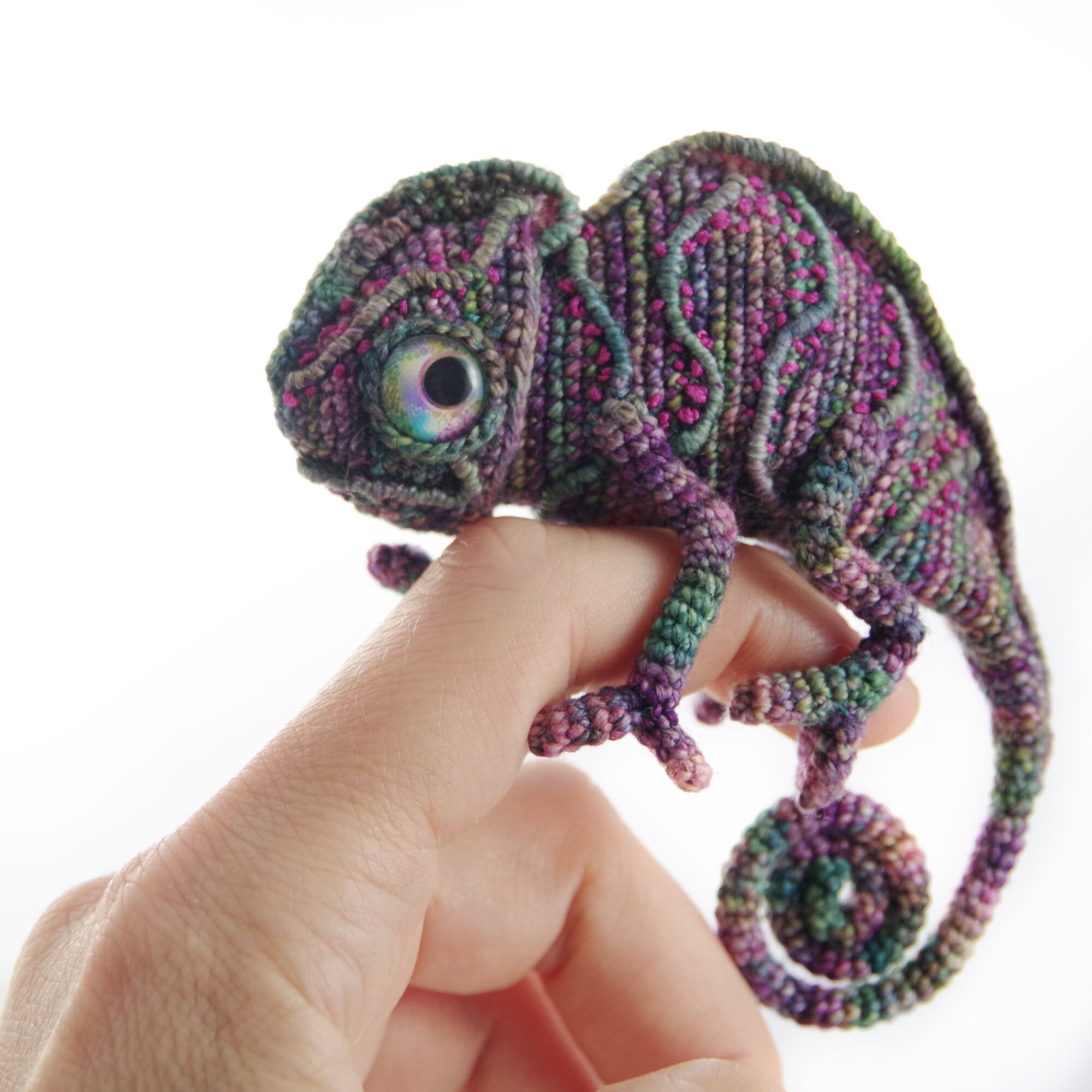 Chameleon pattern Crochet Pattern crochet Toy Chameleon Etsy