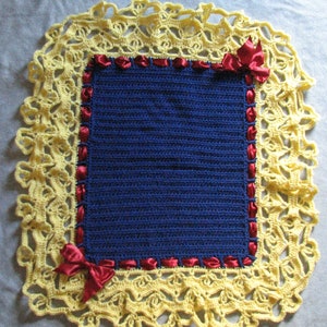 Snow White Baby Afghan Crochet Pattern