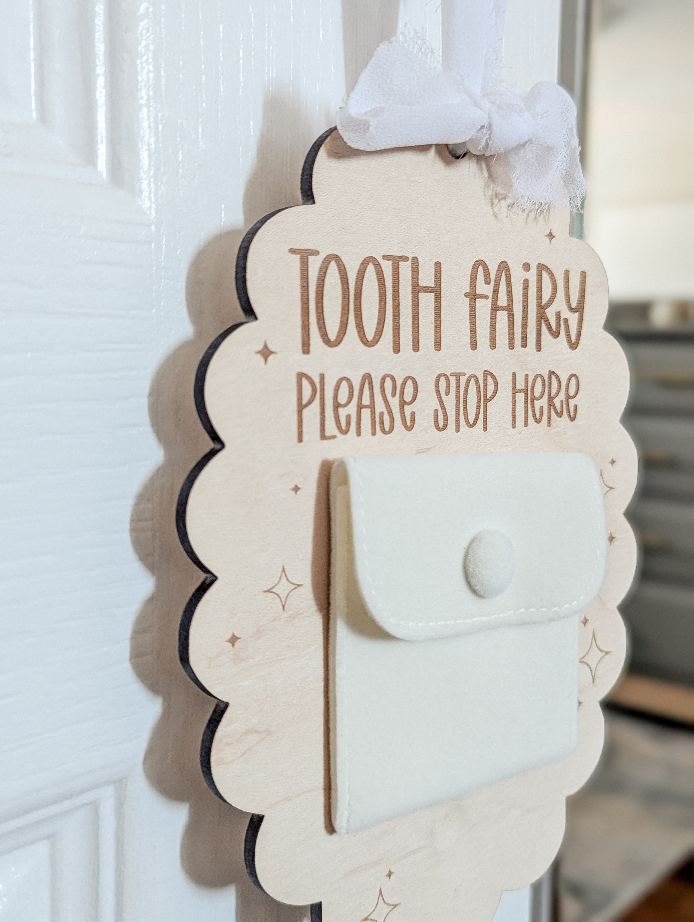 Tooth Fairy Door Hanger | Tooth Fairy Pouch | Tooth Holder | Tooth ...