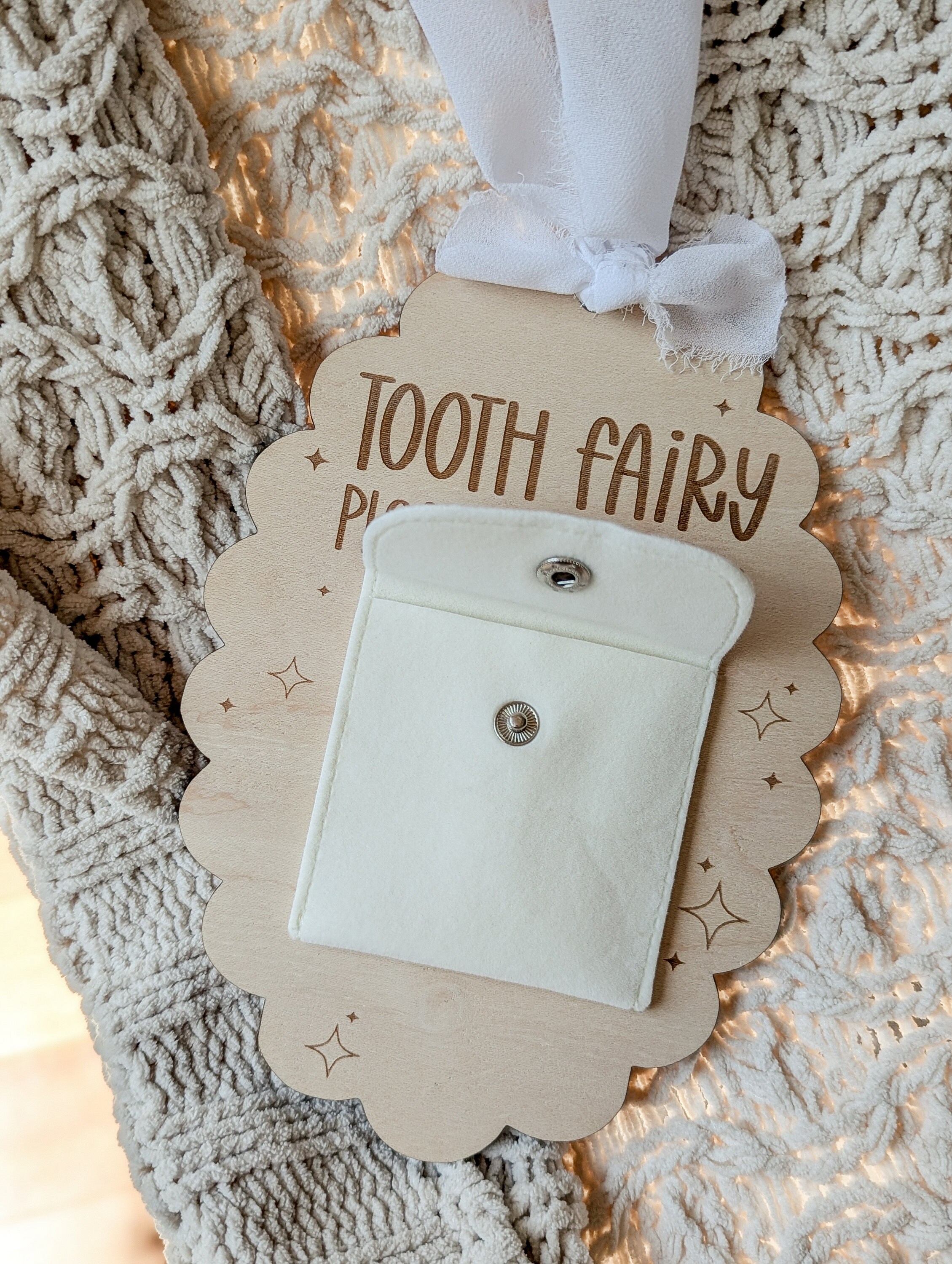 Tooth Fairy Door Hanger | Tooth Fairy Pouch | Tooth Holder | Tooth ...