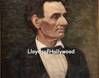 Abraham Lincoln, il Grande Emancipatore, 16° Presidente degli Stati Uniti d'America, ritratto senza barba, fotografia del 1860.