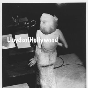 Marilyn MonroeWearing 4.8 Million Dollar Dress On Stage Singing Happy Birthday Mr President  JFK  Gala  Photograph 1962