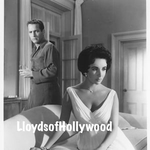 Elizabeth Taylor Paul Newman Cat On A Hot tin Roof  Photograph 1958