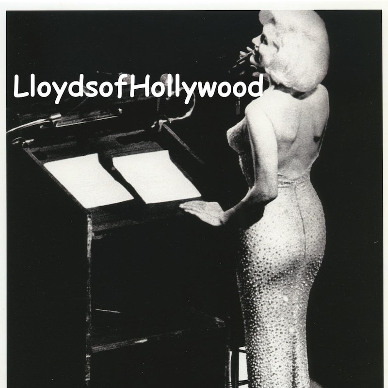 Marilyn Monroe Happy Birthday President Dress - Etsy
