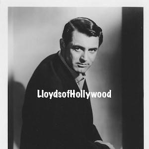 Cary Grant  Handsome Hollywood Star Portrait  Photograph