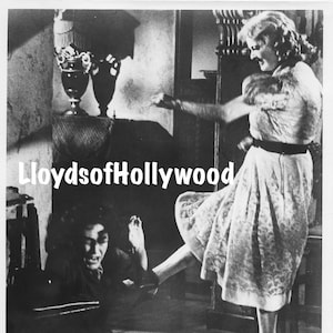 Bette Davis Kicks Joan Crawford Whatever Happened To Baby Jane?   Photograph 1962