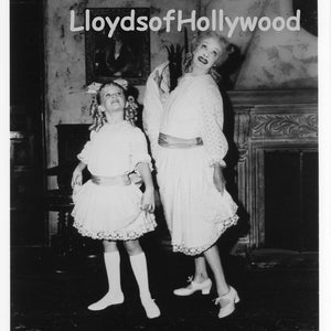 Bette Davis Julie Allred Child Star Whatever Happened To Baby Jane? On Set  Photograph 1962
