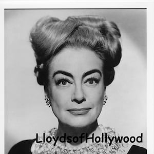 Joan Crawford Hollywood Legend  I Saw What You Did Studio Photograph 1965