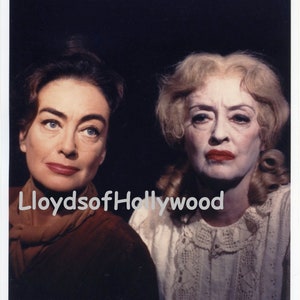 Bette Davis Joan Crawford  Whatever Happened To Baby Jane? Photograph 1962