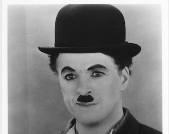 チャップリン　ビンテージ　写真　フイルムセル　額 Charlie Chaplin 35mm Vintage Film Cell Display W/classic Little