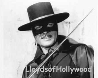 Guy Williams Zorro The Fox TV Action Hero Photograph 1958