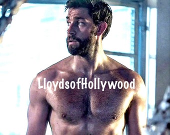 John Krasinski Handsome  American Actor, Director, Producer, and Screenwriter Beefcake Photograph