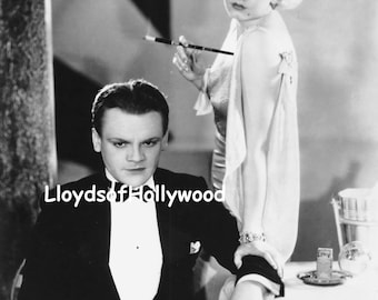 James Cagney Jean Harlow Screen Lovers  Star in The Public Enemy Studio Photograph 1931