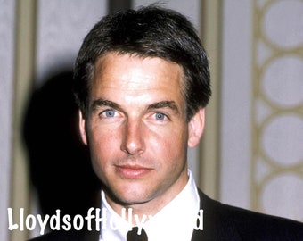 Mark Harmon Pre NCIS  Star Handsome Hunk TV Legend  Blue Eyes Close Up  Photograph 1980