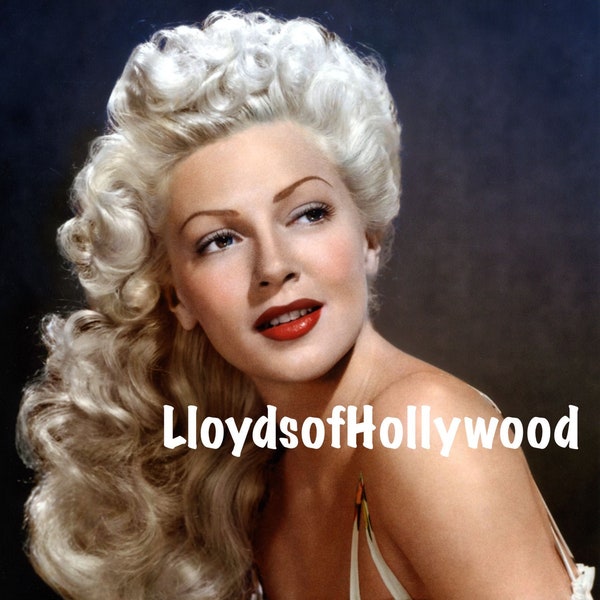 Lana Turner Hollywood Glamour MGM Movie Star Photograph 1945