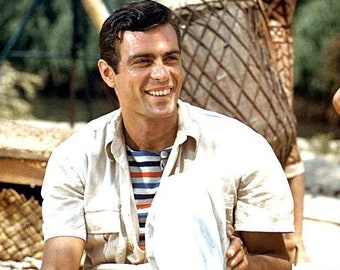 Gardner McKay Handsome  Hollywood TV Actor Adventures In Paradise  Captain of His Ship Candid Photograph 1960