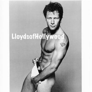 Jon Bon Jovi Handsome  Rock Idol Singer Legend  Tattooed Unique Candid  Photograph