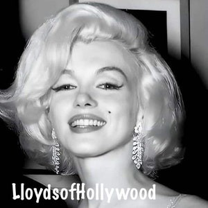 Marilyn Monroe Ultra Glamour and Beauty Backstage  at JFK Happy Birthday Gala Wearing Famous Dress Designed by Jean Louis Photograph 1962