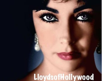 Elizabeth Taylor Hollywood Star Violet Eyes Stare  Photograph  1959