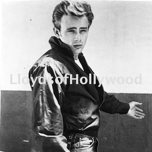James Dean Handsome Rebel Without A Cause  Wardrobe Test Photograph 1955