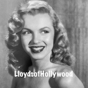 Marilyn Monroe Norma Jean Glamour    Groucho Marx Movie Love Happy  Photograph 1949