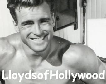 Ed Fury Knappe acteur Lichaamsbouw Model Bodybuilder Hunk halverwege de eeuw klassieke kunst Beefcake Foto 1958