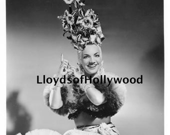 Carmen Miranda Brazilian Bombshell Singer Actress Hollywood