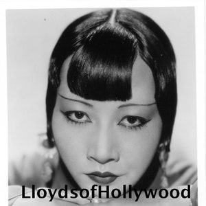 Anna May Wong Chinese Asian American Actress Hollywood Glamour  Photograph 1933