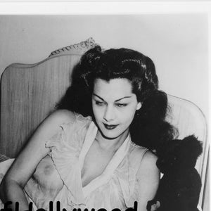 Dojrzała treść Maria Montez Hollywood Star Prześwitujący Negliż Sernik Zdjęcie