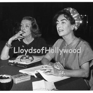 Bette Davis Joan Crawford On Set Going OverScript  Whatever Happened To  Baby Jane?  Photograph 1962