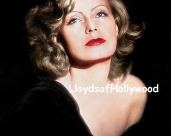 Greta Garbo Beautiful Swedish Actress MGM Glamour Mysterious Silent Film Star  I Want To Be Alone Photograph 1930