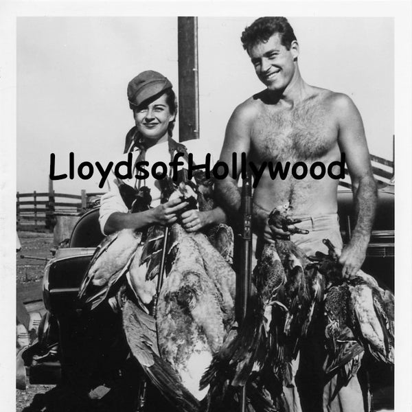 Guy Madison Hunting With Wife Gail Russell Photograph 1949
