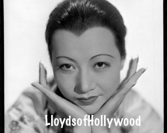 Anna May Wong chinesisch amerikanische Schauspielerin asiatisches Glamour Foto 1930