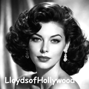 Ava Gardner Wunderschöne Hollywood Schauspielerin Glamouröse Filmstar Studiofotografie 1946