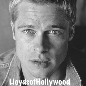 Brad Pitt Handsome Hollywood Hunk  Best Actor Oscar Winner Photograph